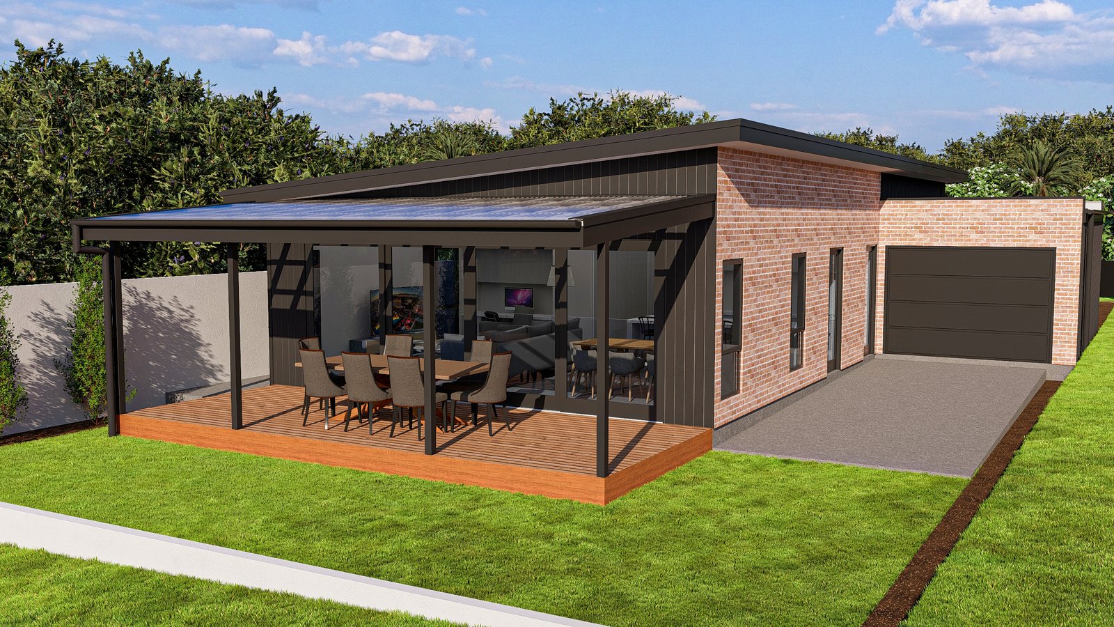 Functional residential home layout design