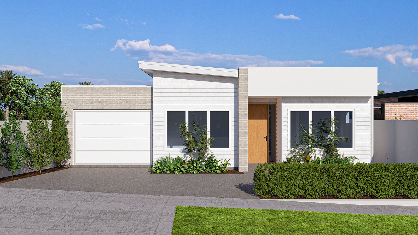 Detailed residential construction drawings