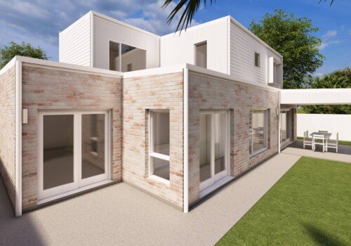 Natural light focused residential home design