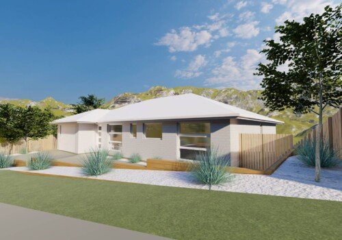 Custom home designer creating building plans
