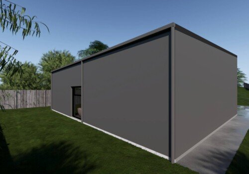 Detailed residential floor plan drafting