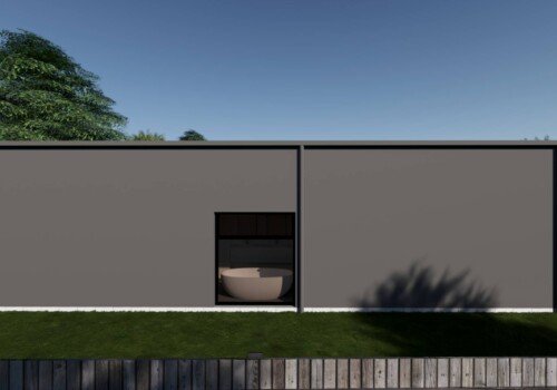 Building designer working on a custom home plan