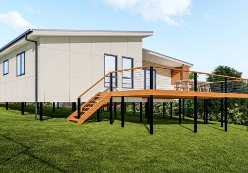 Contemporary residential building plans Tasmania